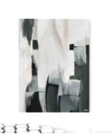 Abstrakcja akrylowy 60x80 cm paulina lebida obraz, płótno, akryl