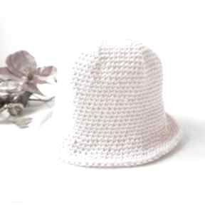 letni typu bucket z bawełny kapelusze alba design lato, plażowy kapelusz, szydełkowy, ręcznie