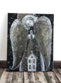 Dom obraz, sztuka, home anioł - angel marina czajkowska