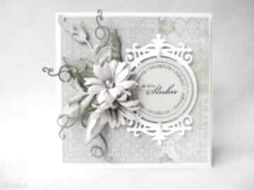 Pastelowe kwiaty scrapbooking kartki marbella ślub, gratulacje, życzenia