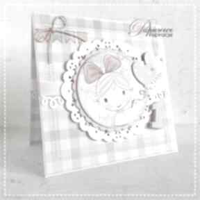 Roczek. Dziewczynka: urodziny scrapbooking kartki