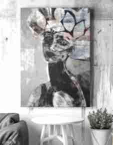 Obraz - wydruk 60x90 cm nadzieja gabriela krawczyk, na płótnie, kobieta, portret