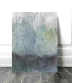 Abstrakcja obraz akrylowy formatu 50x70 cm paulina lebida, akryl