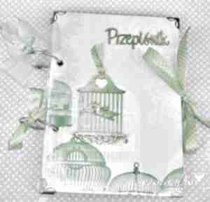 Przepiśnik ptasiek wrzosowisko notatnik, kulinarny, scrapbooking, przepisy, kuchnia