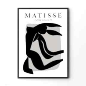 Plakat obraz women in black matisse B1 - 70x100 cm hogstudio plakty, do salonu, grafika, ozdoba