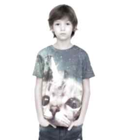 T-shirt dla dzieci z kotem jednorożcem mr gugu and miss go koszulka, dziecięca, kids