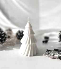 Upominek na święta! Świeca sojowa mini choinka dekoracje świąteczne neime candles, handmade