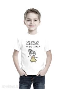 T-shirt dziecięcy co jak ale mi się udała tailor made koszulka, dla syna, córki, prezent