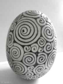 Jajo ceramiczne dekoracje wielkanocne ceramika ana jajko