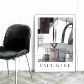 Paul klee white easter II - plakat 50x70 cm plakaty hogstudio obraz, do wnetrza, reprodukcja