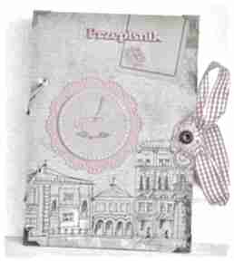 Przepiśnik vintage - kawa w mieście scrapbooking albumy wrzosowisko, przepisy, książka