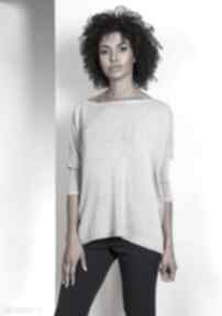 Sweter oversize, swe114 szary swetry lanti urban fashion, lekki, elegancki, kobiecy, modny