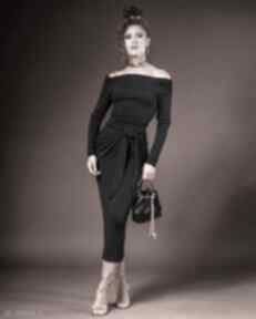 Julietta black z odsłoniętymi ramionami bluzki milita nikonorov elegancka, oryginalna