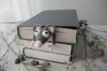 Zakładka do książki szczurek, prezent dla miłośnika książek wernika szczur, dziecka, mola
