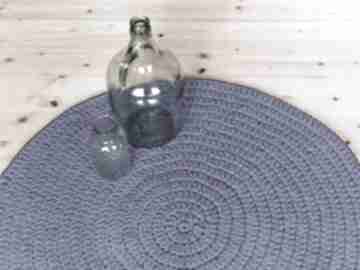 90 cm ze sznurka bawełnianego rabarbar handmade chodnik, dywanik, sznurek, szydełko