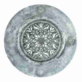 Mandala 33, okrągły obraz ręcznie malowany do salonu aleksandrab, dekoracja