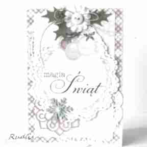 Magia świąt i scrapbooking kartki rudlis