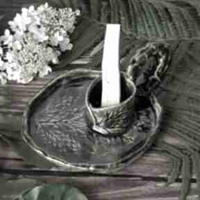 na palo ceramika badura santo, kadzidełka, ceramiczna podstawka, świecznik