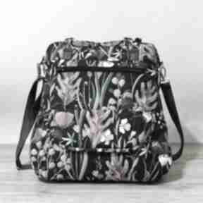 Pomysły na święta prezenty: plecak torba listonoszka - leśna łąka torebki niezwykle elegancka