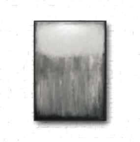 akrylowy formatu 30x40 cm paulina lebida abstrakcja, obraz, płótno