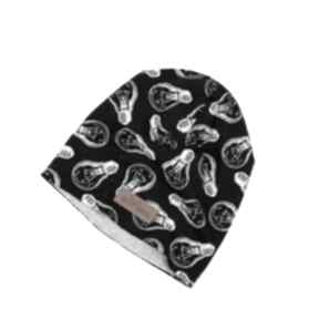 Ciepła czapka beanie unisex żarówki go deco, prezent