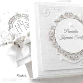 Rezerwacja dla pani beaty pamiątka świętej scrapbooking rudlis komunia, kartki, komunijne