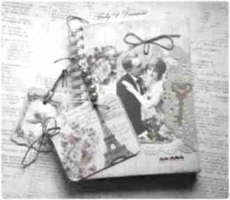 Zapiski z serca damusia, pamiętnik, retro, walentynki, romantyczny, prezent
