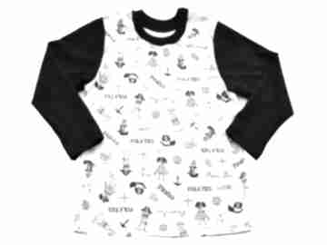 Piraci marynarska bluzka z długim dla chłopca - rozmiary 68-122 bam bi koszulka, rękawem