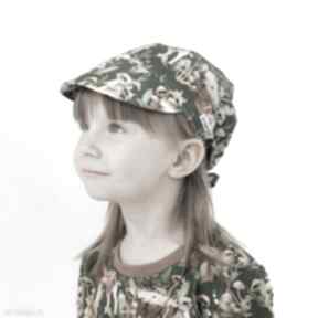 Chustka czapka z daszkiem regulowana dzieci lasu mamaiti, na lato, dla dziecka, one size