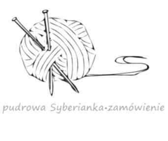 Pudrowa syberianka - zamówienie czapki aga made by hand, dziergana, pastelowa