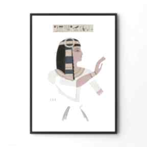 Plakat egipska bóstwo B2 - 50x70 cm hogstudio plakaty, obraz, grafika, wnętrze