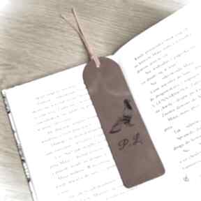 Prezent dla hodowcy gołębi z personalizowana zakładki luniko leather goods książki