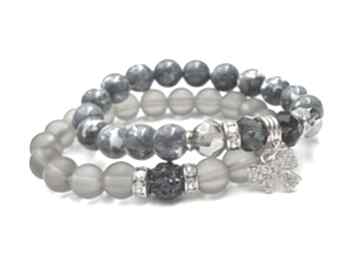 Taupe and denim vol 2016 set howlity shamballa szkło cyrkonie