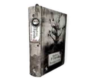 Zakładka książki wampir horror książek pióro duża kształcie