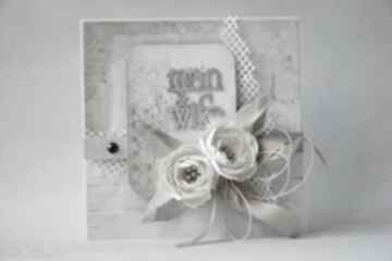 Ślubna elegancja w pudełku scrapbooking kartki marbella ślub, pamiątka, zaproszenie