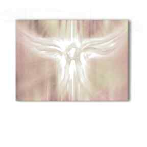 Obraz energetyzujący - anioły miłości 100x70 wydruk na płótnie yenoo, ezoteryczny, anioł