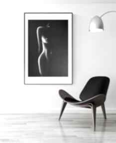 czarno 70x100 cm, zam art krystyna siwek ręcznie malowany, do salonu, nowoczesny obraz