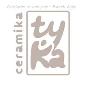 Zamówienie specjalne - kubek zółw ceramika tyka