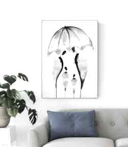 50x70 cm wykonana ręcznie - elegancki minimalizm, obraz do art krystyna siwek salonu, grafiki