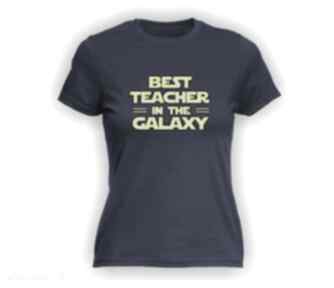 z nadrukiem, prezent na dzień edukacji, nauczyciela, koniec roku manufaktura koszulek koszulka