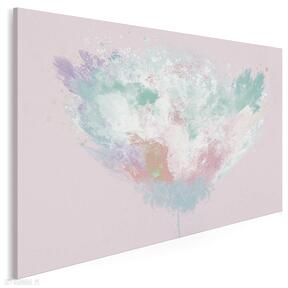 Obraz na płótnie - różowy 120x80 cm 54002 vaku dsgn abstrakcja, nowoczesny, drzewo, barwy