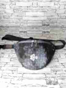 Nerka saszetka biodrowa mini torebka na pas w rozmiarze XL - mozaika szafirowa e vamsti