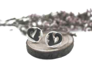 Srebrne kolczyki wiewiórki jachyra jewellery, srebro, mini, boho