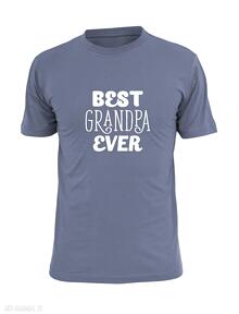 Pomysł jaki prezent pod choinkę: koszulka z nadrukiem dla dziadka, najlepszy dziadek, urodziny
