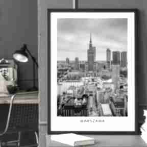 czarno biały, panorama 40x50 cm 8-2 0017 plakaty raspberryem plakat, architektura, do salonu
