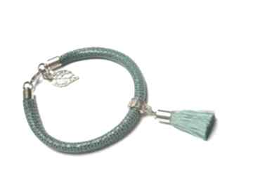 Strap sea green 2017 skóra rzemień chwost metal bransoletka