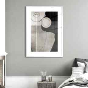 Plakat 40x50 cm - kobieta z kolczykiem gc - 21-671 plakaty futuro design minimalizm, grafika