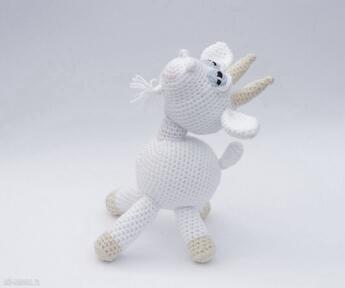 Kózka melunia duża koza lub kozioł maskotki toddly amigurumi, zabawka, przytulanka, prezent