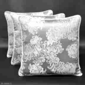 poduszki! poduszki-dekoracyjne srebrne-poduszki poduszki-żakard
