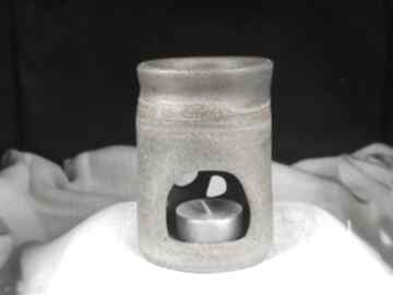Kominek do szamotowy, ręcznie wykonany jak kamień ceramika strzelecka slezak aromaterapia